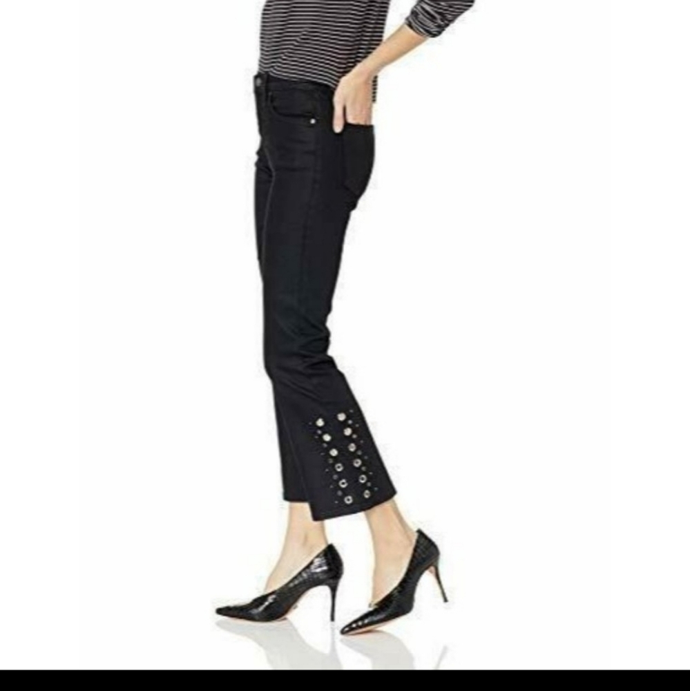 Hudson Holly High Rise Crop Flare Jeans size 26